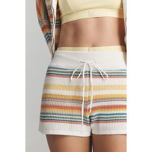 ANTHROPOLOGIE Daily Practice Striped Knit Shorts X-Small NEW NWT